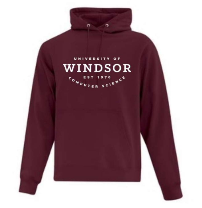 CSS Maroon Hoodie